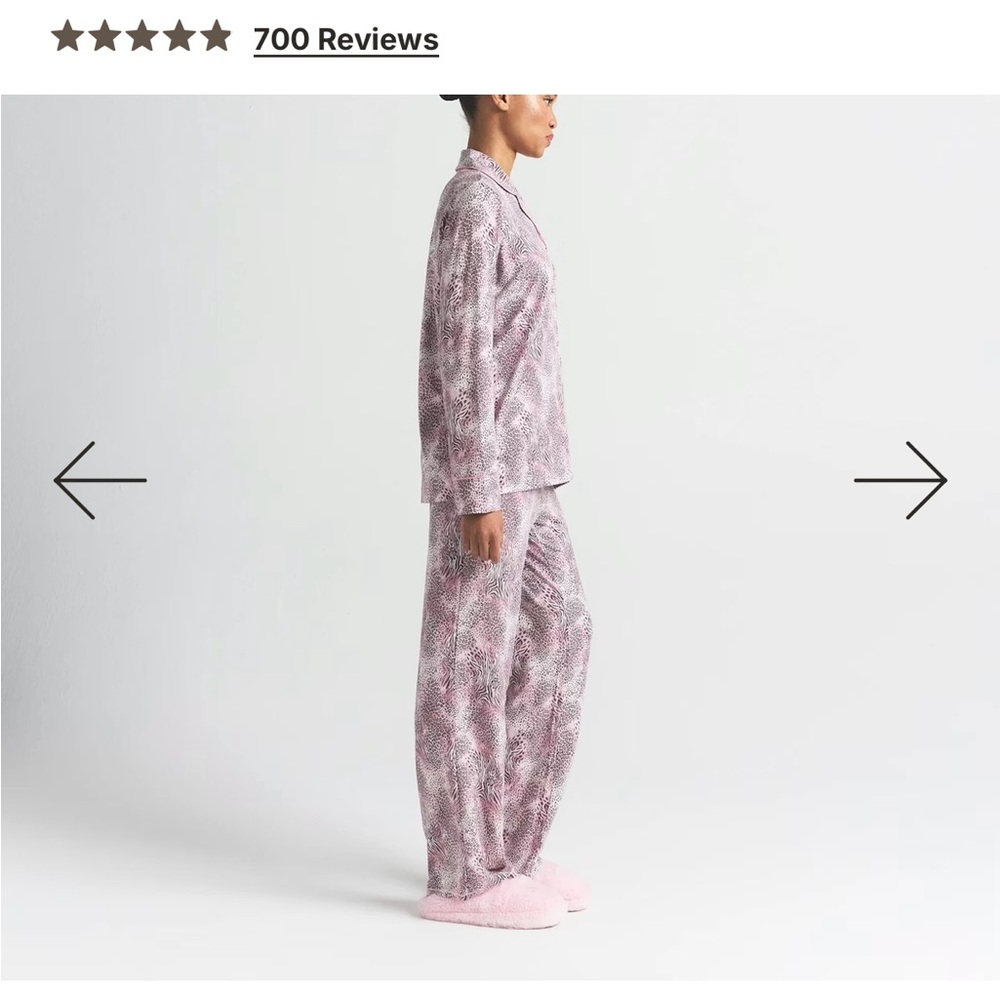 SKIMS Leopard Print Sleep Set